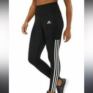 Adidas AEROREADY Black Leggings with a side pocket